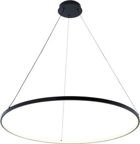 Zuma Line BRENO 2023201-BK80 Függőlámpa 1x36W/LED 3000K|4000K|6000K 1700lm IP20