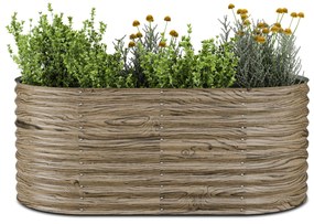 Blumfeldt High Grow magaságyás, 1169 L, Ergonomikus, Időjárásálló, Ovális