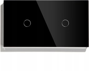 Érintőkapcsoló Üveg 1+1 Normál Impulzus Csengő