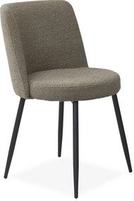 Bray design szék, taupe bouclé