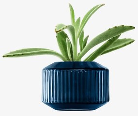 LSA International Tealámpa gyertyatartó/Rotunda váza, h 7 cm, zafír - LSA nemzetközi