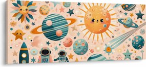 Kép - Darabok az űrből (120x50 cm)