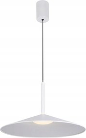 Mennyezeti függőlámpa fehér szimpla Led csillár nappaliba Sardena L