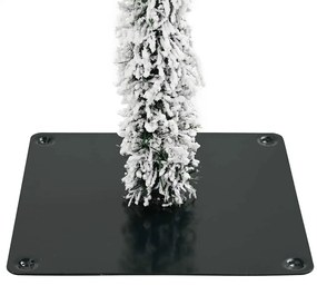 Karácsonyfa LED -es lámpákkal Fehér 120 cm PE