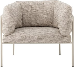 Szürkésbézs fotel Karel – Bloomingville