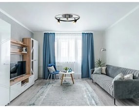 LED Dimmelhető mennyezeti lámpa LED/60W/230V 3000-6500K fekete + távirányítás