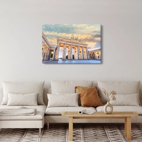 Kép - Brandenburgi kapu, Berlin, Németország (90x60 cm)