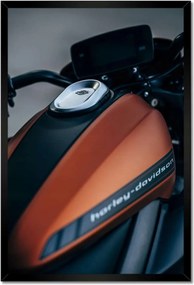 Poszterek keretben 40x60 Harley Davidson Motorkerékpár