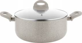 Hagyományos Edény SoftTouch fogantyúkkal Alumínium Sandy 24cm 4,1L Homokszínű