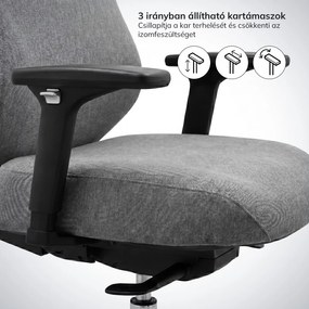 Ergonomikus irodai szék sötétszürke AXIS