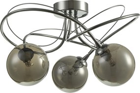 Dar Lighting modern mennyezeti lámpa onawa csiszolt króm darona5350-01