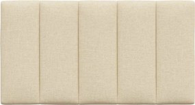 krémszínű szövet fejtámla párna Hanko 80 cm