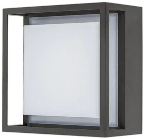 RÁBALUX 7110 MENDOZA Modern Kültéri Fali Lámpa Antracit IP44