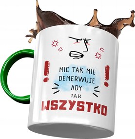 Zöld Bögre Ady Feleség Barátnő Ajándék Nyomtatott Fotóval