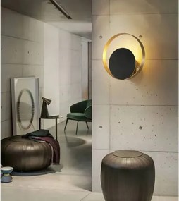 MORETTI MO7354 GOLDI Arany Színű Fali Lámpa 1xG4 25W IP20