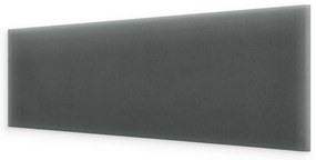 Bársony kárpitozott panel - Téglalap - 90x30cm Szín: Fekete