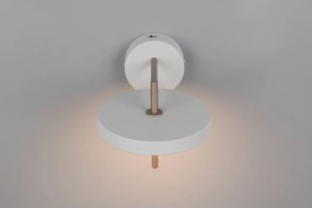 Elefántcsont színű LED dimmelhető fali lámpa hajlítható szerkezettel ø 20 cm Keaton – Trio