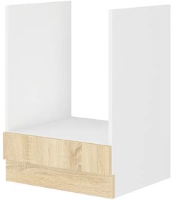 Alsó konyhaszekrény Sylrona 60 DG BB (sonoma tölgy + fehér). 1032962