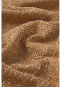 Okkersárga pamut takaró 130x180 cm Handloom – Lorena Canals