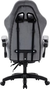 Irodai/gamer szék, szürke, LOPES