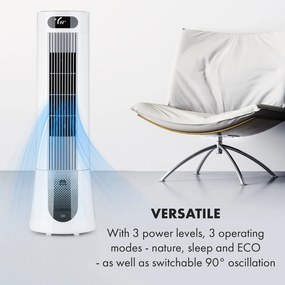 Klarstein Skyscraper Frost, léghűtő, 45 W, 7 liter, 2 hordozható
