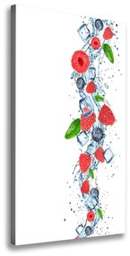 Fali vászonkép Erdei gyümölcsök és a jég ocv-66266127