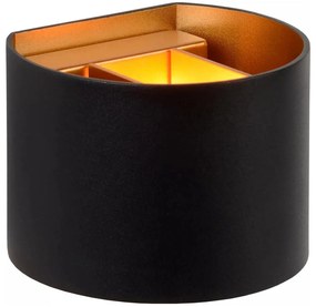 Lucide 09218/04/30 - LED Fali lámpa XIO 1xG9/4W/230V fekete