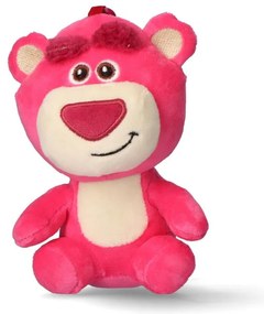 Disney Játékháború Lotso 3D plüss figura akasztóval, táskadísz 13 cm