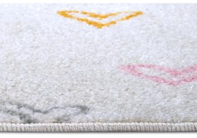 Fehér gyerek szőnyeg 160x235 cm Hearts – Hanse Home