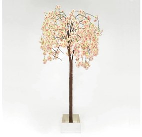 Eurolamp LED Dekoratív műkarácsonyfa CHERRY TREE 84xLED/230V 1,7 m cseresznye EU0198