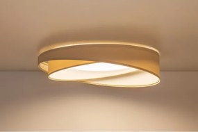 Dimmelhető LED mennyezeti lámpa SM. GALAXY M. LED/24W/230V átmérő 55 cm krémszínű/fehér + távirányító