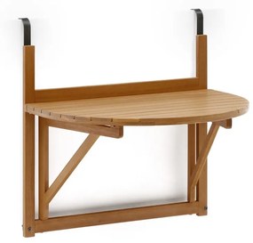 Akácfa függő erkélyasztal 50x70 cm Amarilis – Kave Home