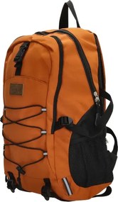 Narancssárga tágas iskolai hátizsák „Grip”