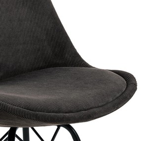 Sötétszürke étkezőszék Eris - Actona