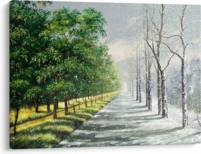 Kép - Tél versus nyár (70x50 cm)