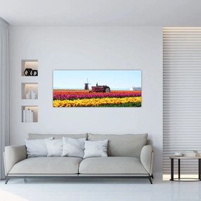 Tulipánfarm képe (120x50 cm)