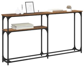 Konzolasztal Régi fa 145x22.5x75cm Faanyag