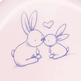 Tega Bunny zenélő bili, rózsaszín