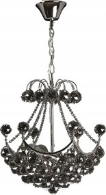 Lenyűgöző lógó csillár W-12060/3 Cr+sm, black dimond a konyhába