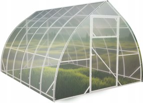 PolikarbonĂĄt ĂŒveghĂĄz Csepp 3,1x10 m profilok 20x20 polikarbonĂĄt 5mm