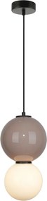 Italux modern függeszték pieve bézs fehér matt fehér barna opál itxpnd-95221-1m-br