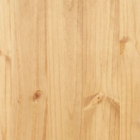 Corona-stílusú mexikói fenyő TV szekrény 91 x 43 x 56 cm