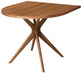 Étkezőasztal tölgyfa dekorral 90x90 cm Jubi – Ragaba