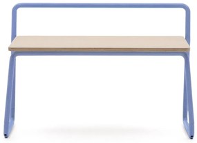 Kék-natúr színű pad Tinn – Kave Home