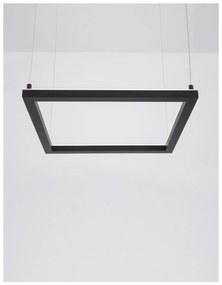 Nova Luce ETERNA 1 ágú függeszték, fekete, 3000K melegfehér, beépített LED, 30W, 2100 lm, 9990736