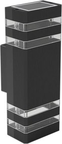 EKO LIGHT EKO0734 VINI Modern Kültéri Fali Lámpa Fekete GU10 IP44