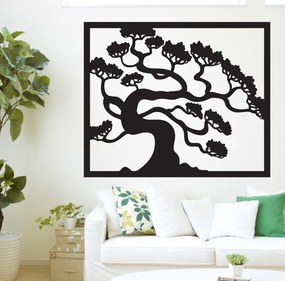 Fából készült kép a falon egy bonsai fa fa rétegelt lemez DRAZSKA