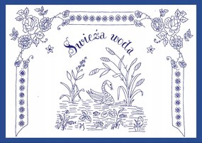 Poszter Keret Nélkül Fürdőszoba Wc Friss Víz Tó P2542_30x40