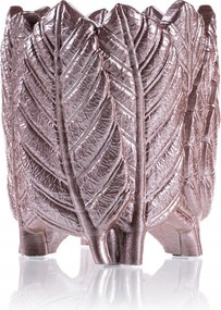 Home of Nature Rose Gold Poli rózsaarany színű virágcserép, 10 cm