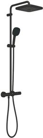 Grohe Tempesta System Cube zuhanyrendszer termosztatikus csapteleppel fekete matt 266892431 G266892431